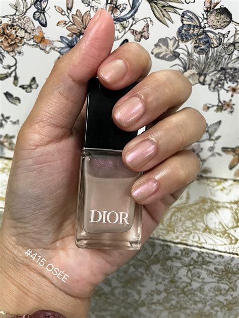 dior 指甲油|迪奧亮彩指甲油：綻放極致閃耀光澤、凝膠效果，持久不掉 .